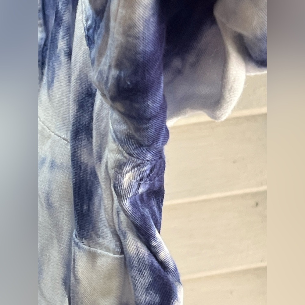 TORRID Relaxed Blue Tie Dye blouse - Picture 8 of 16